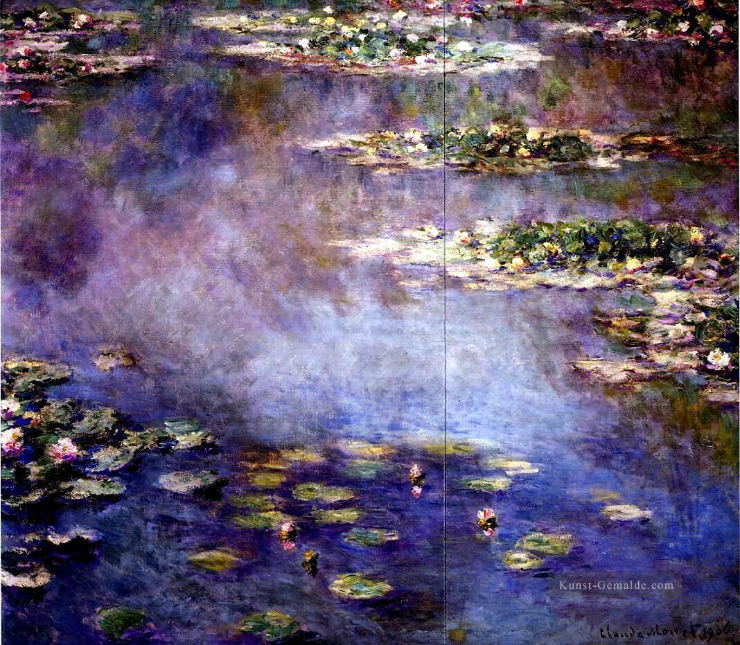 Wasserlilien 1906 Claude Monet impressionistische Blumen Ölgemälde
